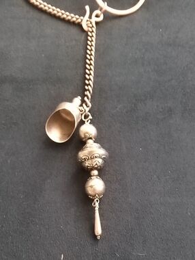 Vintage 925 Upcycled  One Of A Kind Necklace